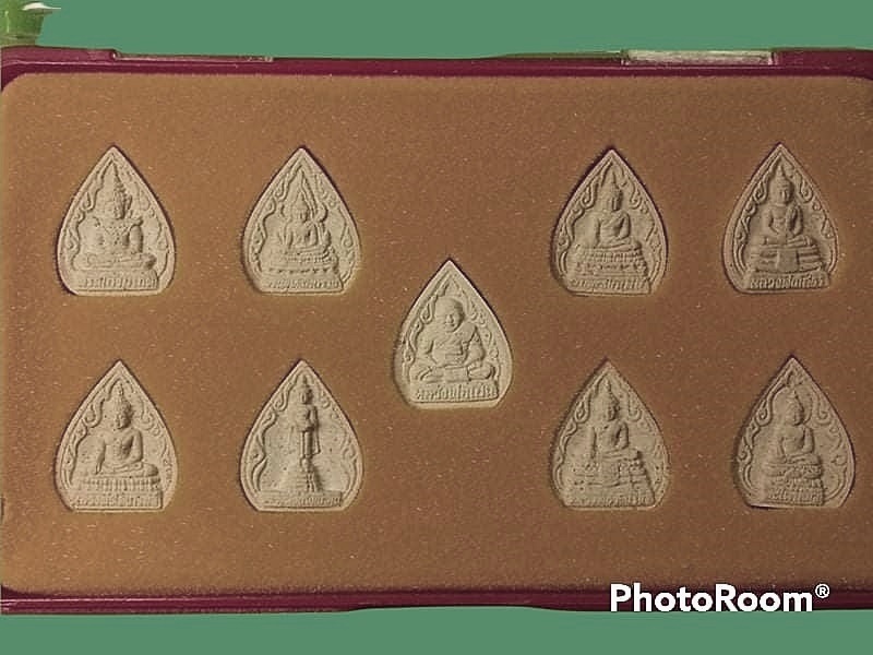 พระคู่บ้าน-คู่เมือง หลวงพ่อเปิ่น วัดบางพระ จังหวัดนครปฐม พร้อมกล่องเดิม