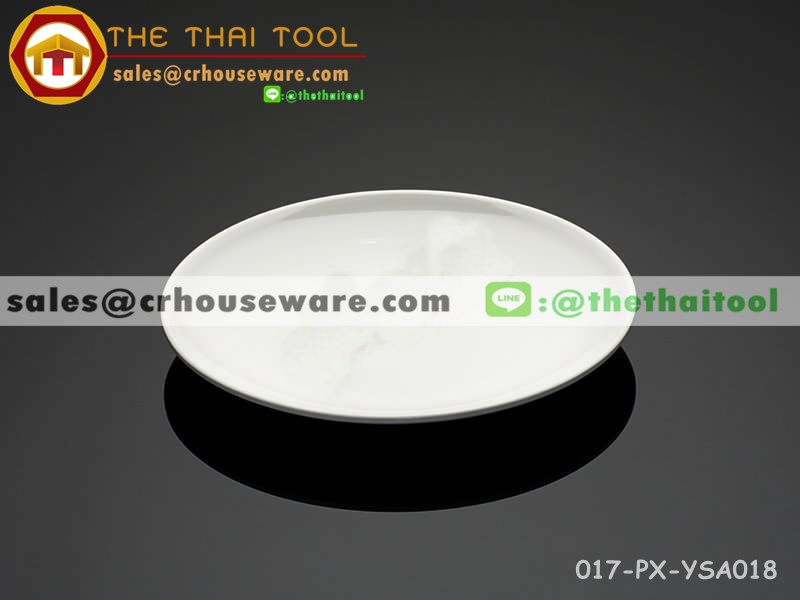 จานกลมทรงใบบัว 18 นิ้ว รหัสสินค้า 017-PX-YSA018,จานเมลามีนยักษ์ , จานเมลามีน