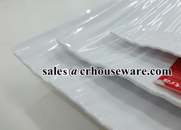 จานเอกตรา ลายใบตอง 7" หนาพิเศษ 017-P2138