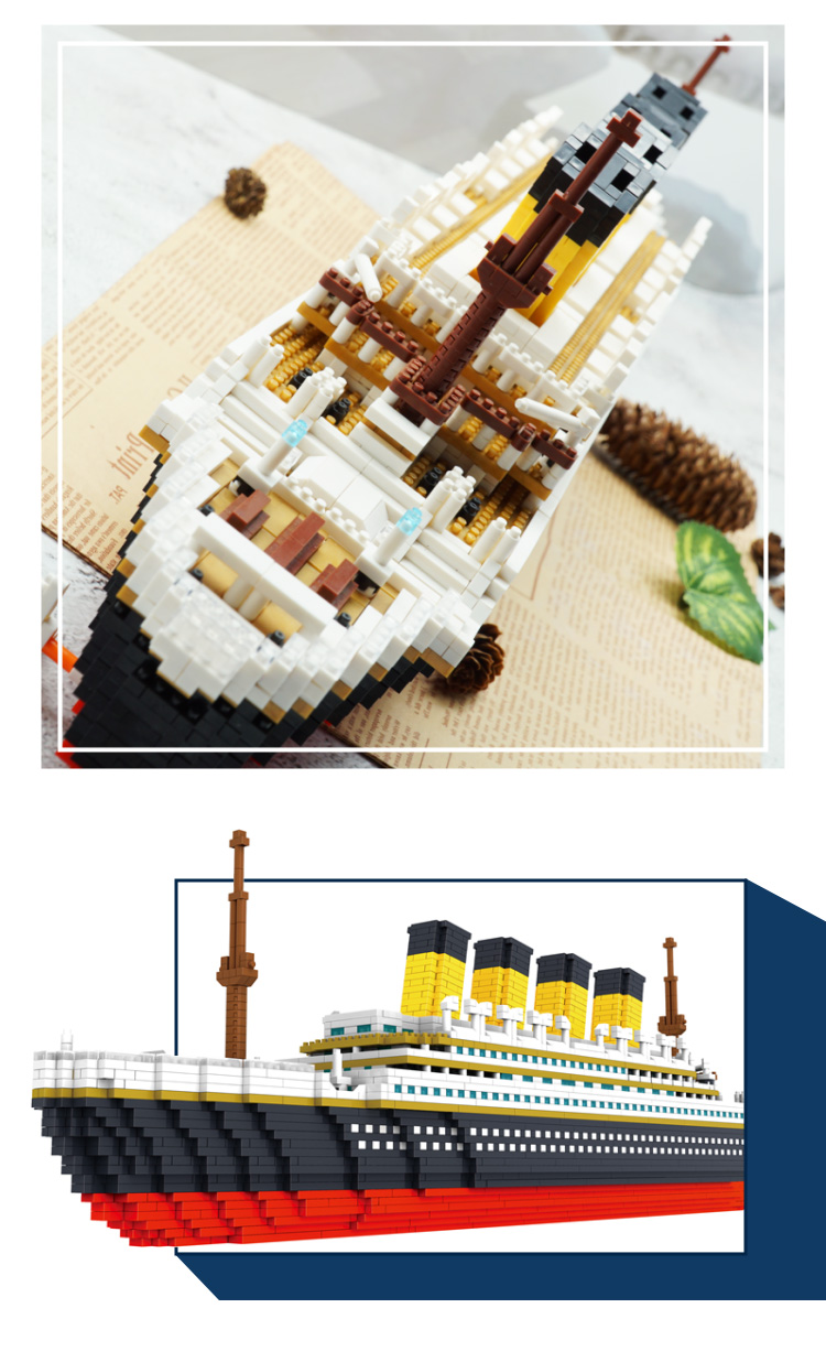 เลโก้นาโน Titanic(เรือไททานิค) Size Jumbo