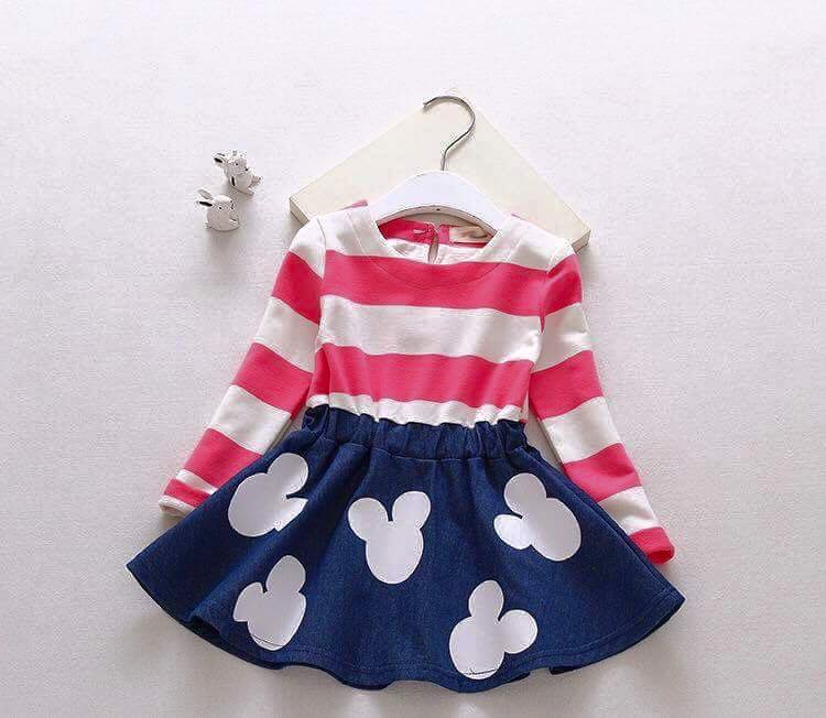 ชุดเด็ก : ชุดเดรส รวมแบบ ลายมินนี่