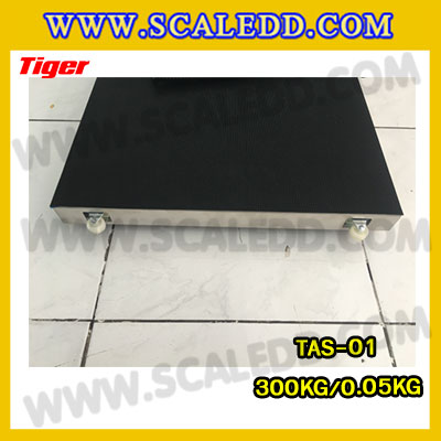 เครื่องชั่งสุนัข เครื่องชั่งสัตว์เลี้ยง เครื่องชั่งน้ำหนักสัตว์ พิกัดน้ำหนัก 300 kg ค่าละเอียด 0.05kg เครื่องชั่งยี่ห้อ TIGER เครื่องชั่งรุ่น TAS-01