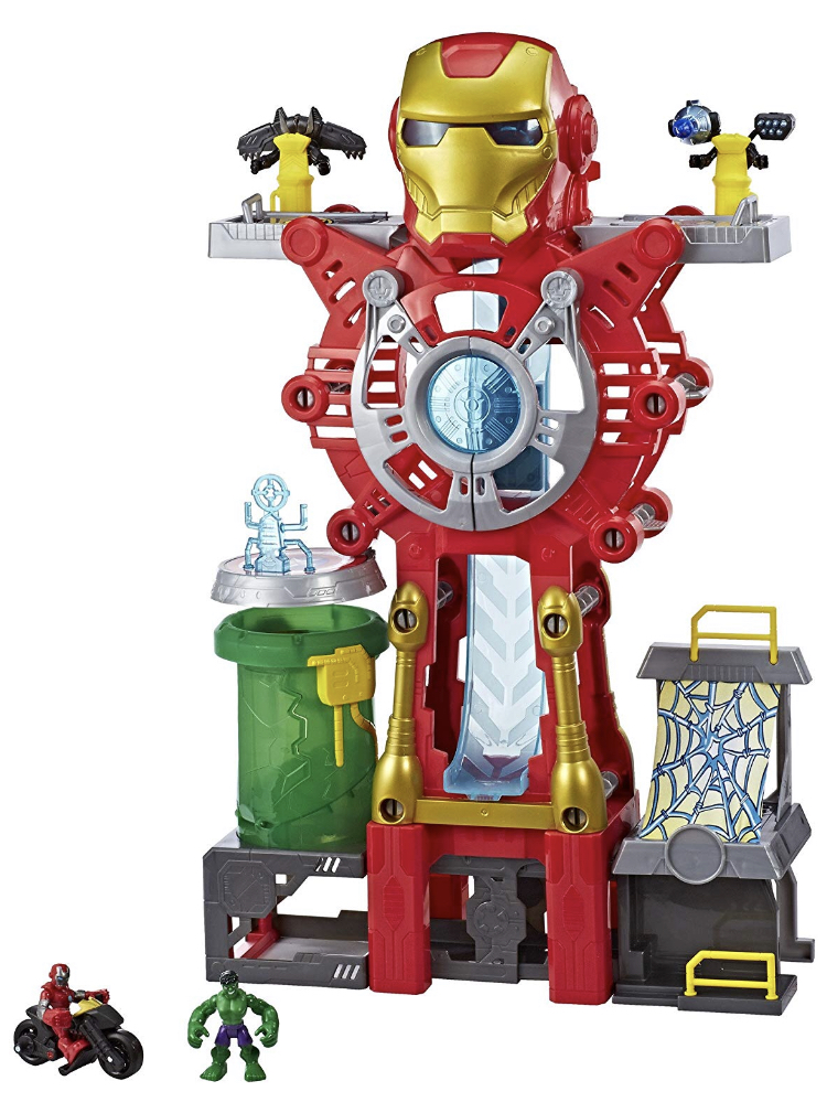 Playskool Heroes Marvel Super Hero Adventures Iron Man Headquarters