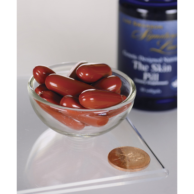 "2 ชิ้น สุดคุ้ม" Swanson The Skin Pill อาหารเสริมสำหรับผิวพรรณโดยเฉพาะ เพื่อผิวนุ่ม ชุ่มชื่น เรียบเนียน สุขภาพดีและลดเลือนริ้วรอย ด้วยหลากหลายวิตามินคุณภาพที่คัดสรรมาโดยเฉพาะ