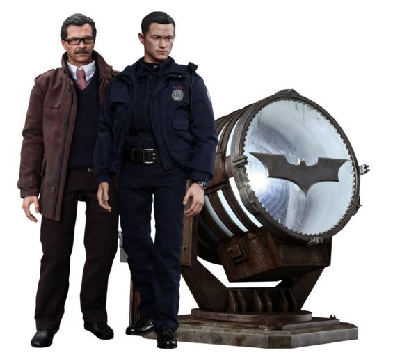 HOTTOYS The dark knight rises - จอห์น เบลคและจิม กอร์ดอน