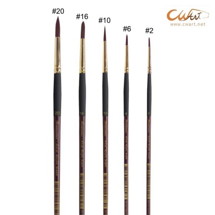 Renaissance Acrylic Color Round Brush