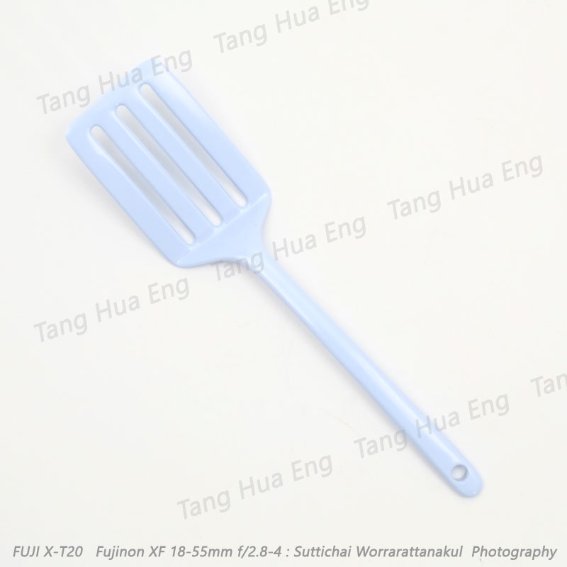 ตะหลิวมีร่อง เมลามิน 12 นิ้ว # 5211 ตราซุปเปอร์แวร์/สีฟ้า/สีครีมขาว/สีชมพู