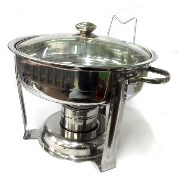 ชุดอ่างอุ่นอาหารกลม Round Chafing Dish 005-150-100-0-45