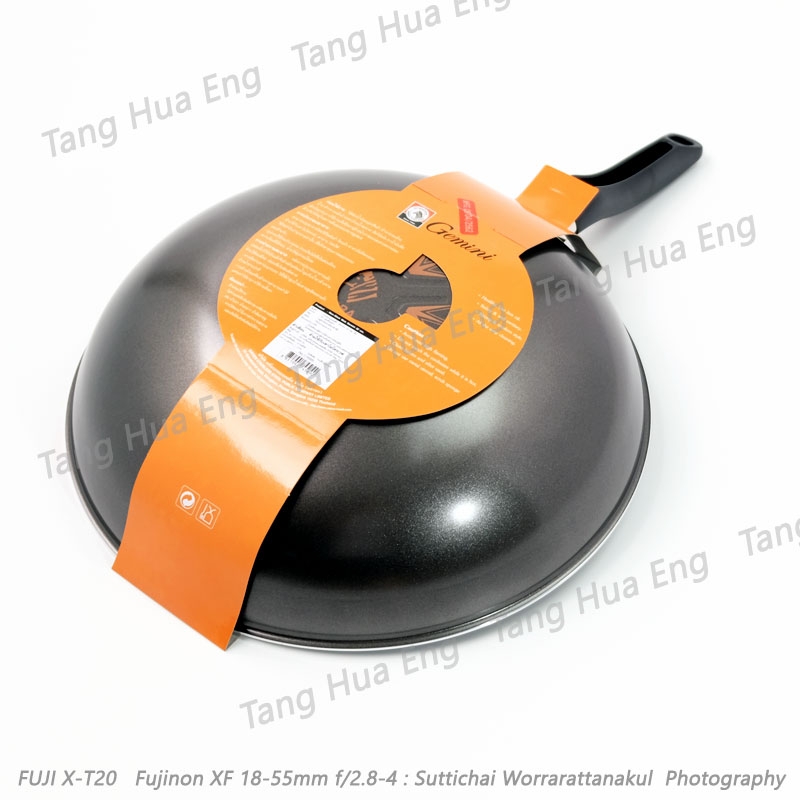 ZEBRA กระทะนอนสติ๊ก Gemini 32 ซม. ลึก ตราหัวม้าลาย กระทะเคลือบเทปล่อน