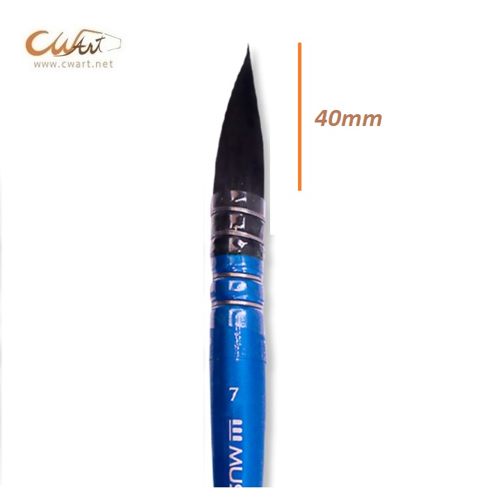 พู่กันมัดลวด Museo The Legend