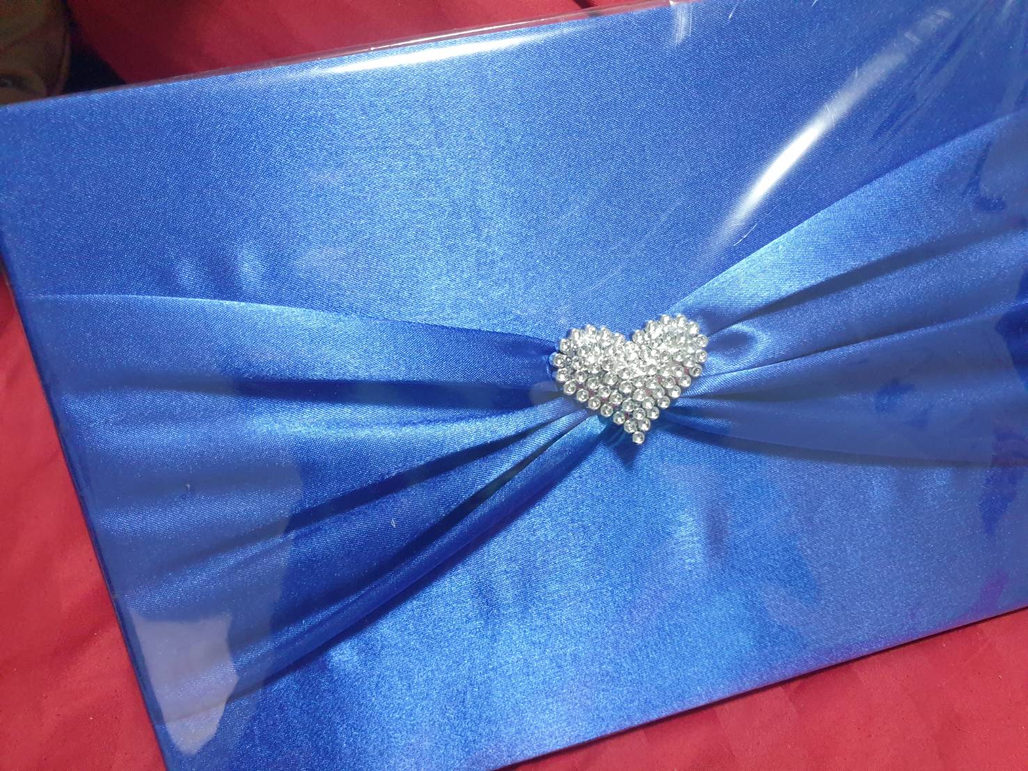 สมุดอวยพร (สีน้ำเงิน)