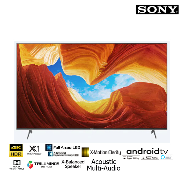 SONY 65” DIGITAL 4K ANDROID UHD LED TV KD-65X9000H