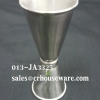 ถ้วยตวงเหล้าสเตนเลส นำเข้าญี่ปุ่น ขนาด 25-33 ซีซี รหัส : 013-JA3325 Stainless jigger import from Japan 25-33 cc. Code : 013-JA3325