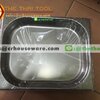 อ่างอาหารสแตนเลส 1/2 ลึก 2 ซม. Gastronorm Pan 040-GN-1200