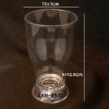 แก้วน้ำพลาสติกริมสระน้ำ Glass plastic poolside. SAN-8512