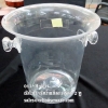 ถังแช่ไวน์อะคริลิก, ถังน้ำแข็งอะคริลิกAcrylic Champagne Coller Bucket shaped wine cooler 013-H-331