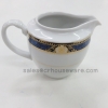 CREAMER Code : RPP2706,กาใส่ครีมพอร์ซิเลน ,จานชามพอร์ซิเลนลายPrecious Blue,จานพอร์ซิเลนลายน้ำเงินขอบทองรับแขกVIP