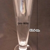 แก้วน้ำพลาสติกริมสระน้ำ Glass plastic poolsid. ( Flute Cocktail ) SAN-8836