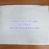 ผ้าเช็ดตัวอย่างหนา สีขาว 12 ปอนด์ ขนาด 27"x 54" Towel white color 12 lbs size 27'' * 54'' Code: TS-2754-1