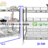 ชั้นตะแกรงสเตนเลสใหญ่เรียบ 3 ชั้น (Stainless Wire Rack 3 tiers) รหัสสินค้า 075-JK-548