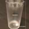 แก้วน้ำพลาสติกริมสระน้ำ Plastic Mug poolside. SAN-8501