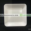 จานสี่เหลี่ยม ขนาด 6.5 นิ้ว 017-51B