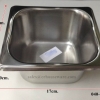 กระบะสเตนเลส-ใส่ไอศรีม -ขนาด 1/6 ลึก 040-K134,ถาดสเตนเลส,ถาดใส่ท็อปปิ้งสเตนเลส,food pan,အစားအစာဒယ်အိုးខ្ទះម្ហូបអាហារ chảo thực phẩm pan makanan