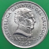เหรียญ เงินตรา ประเทศ อุรุกวัย Centésimos 1965