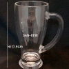 แก้วน้ำพลาสติกริมสระน้ำ Glass plastic poolsid. (Polycarbonate Beer mug round.) SAN-8818
