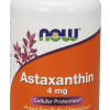 Now Foods Astaxanthin 4mg 90 softgels สารต้านอนุมูลอิสระที่มีประสิทธิภาพสูงที่สุด ลดริ้วรอยก่อนวัยและปกป้องผิวจากการทำลายของแสงแดด ชะลอการเสื่อมของดวงตา