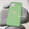iPhone11Pro Max เคสขอบนิ่มหลังกระจก งานดี สีเขียว
