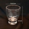 แก้วน้ำพลาสติกริมสระน้ำ Polycarbonate Beverage glass plastic Poolside.SAN-8592