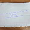 ผ้าเช็ดเท้าลายWelcome สีขาว (หนา 8 ปอนด์) ขนาด 18"x 28" Bath mat white color 8 lbs size 18'' * 28'' Code :TS-1828-8