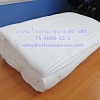ผ้าห่มโรงแรม สีขาว ขนาด 60"x80" Hotel blanket White color size 60'' * 80'' Code: TS-6080-32-1