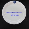 Porceline จานกลมทรงตื้น 9 นิ้ว 017-PP-8006,Shallow round plate 9 inches