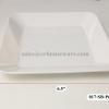 จานแบ่งอาหารสี่เหลี่ยม 6.5" 017-SB-P666-6.5