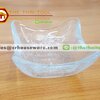 ถ้วยแก้วเหลี่ยม รหัส : 005-J770 Glass cup Square shape Code : 005-J770