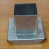 แท่นหล่อเทียนสเตนเลส รูปสี่เหลี่ยมจัตุรัส รหัสสินค้า 016-C-04 Candle mold stainless quadrate. 016-C-04