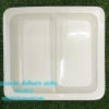 อ่างอาหารสี่เหลี่ยม เซรามิค 2/3 (นำเข้า) Code ; 005-STK-S