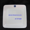 Porceline จานสี่เหลี่ยมมุมมน 10.5 นิ้ว 017-PP-8010,10.5 inch square corner plate