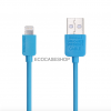 สายชาร์จ iPhone5/6 remax แท้ สายกลม 1เมตร สีฟ้า