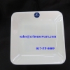 Porceline จานสี่เหลี่ยมมุมมน 9 นิ้ว 017-PP-8009, 9 inch square corner plate