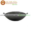 กระทะเหล็กหล่อ 2 หู - เป็นสนิมได้ Cast- iron pan big size ( can be rust ),กะทะคั่วชา,กะทะเหล็กคั่วเกาหลัด,กะทะคั่วกาแฟ รหัสสิค้า : SKU-04054