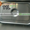 ฝาอ่างอาหารสแตนเลส 1/1 Gastronorm Pan Cover 040-GN-11L