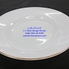 จานลึกเนื้อมุก ขนาด 9 นิ้ว -ลาย Pearl Design Dinner รหัสสินค้า 025-LD-P307