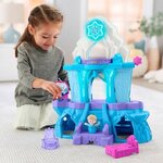 Fisher Price Little People Playset with Anna and Elsa Toys & Music, Elsa’s Enchanted Lights Palace