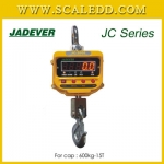 เครื่องชั่งแขวน1000kg เครื่องชั่งแขวนดิจิตอล1000kg เครื่องชั่งดิจิตอลแบบแขวน ตาชั่งแขวน1ตัน พิกัดน้ำหนัก 1000kg ความละเอียด 0.5kg ยี่ห้อ JADEVER รุ่น JC (เครื่องชั่งผ่านตรวจรับรองจากสำนักชั่งตวงวัด)