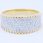 สั่งผลิตเพชรเบลเยี่ยมคัท แหวนแต่งงาน แหวนหมั้น ใส่เที่ยว ออกงาน แหวนทองคำ 18K เพชรแท้ 0.65 กะรัต 6.34 กรัม น้ำ 99 ราคาถูกมาก มีใบรับประกันค่ะ