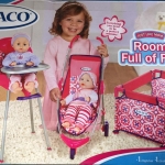 ชุดเลี้ยงเด็กจำลอง Graco Room Full Of Fun Baby Doll Playset