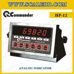หัวอ่านเครื่องชั่งรถบรรทุก INDICATOR Commandor HP-12 จอแสดงน้ำหนักเครื่องชั่งรถบรรทุก Truck Scale ยี่ห้อ Commandor รุ่น HP-12
